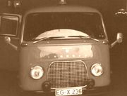 Erstes Fahrzeug Ford Transit TSF